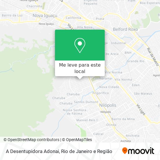 A Desentupidora Adonai mapa