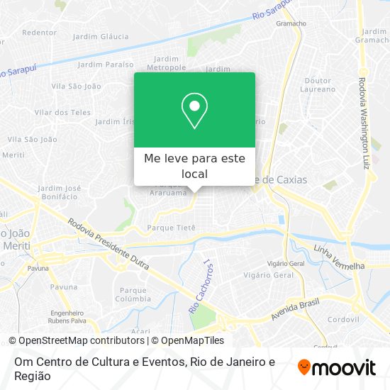 Om Centro de Cultura e Eventos mapa