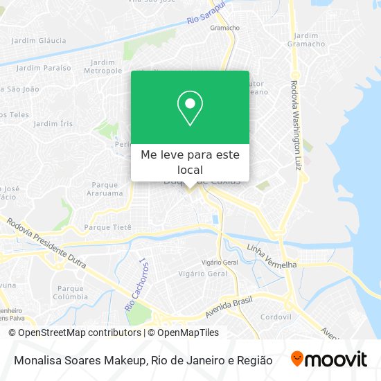 Monalisa Soares Makeup mapa