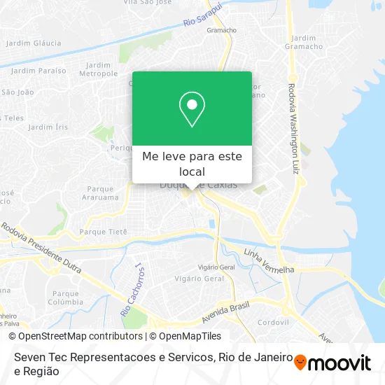 Seven Tec Representacoes e Servicos mapa