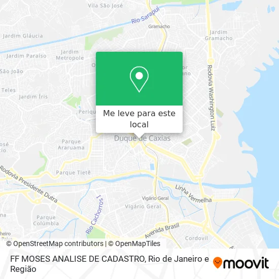FF MOSES ANALISE DE CADASTRO mapa