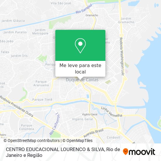 CENTRO EDUCACIONAL LOURENCO & SILVA mapa