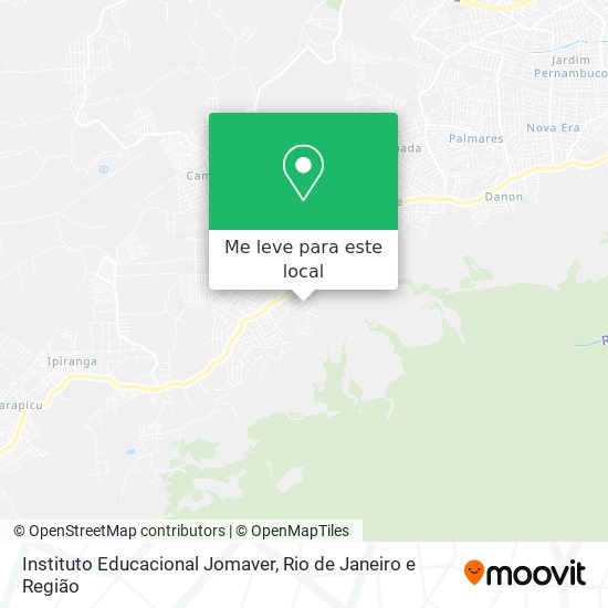 Instituto Educacional Jomaver mapa
