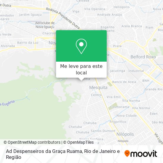 Ad Despenseiros da Graça Ruama mapa