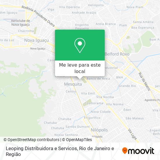 Leoping Distribuidora e Servicos mapa