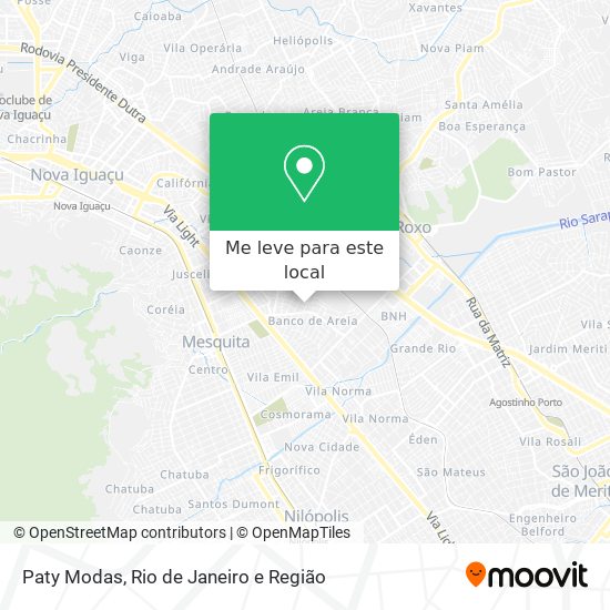Paty Modas mapa