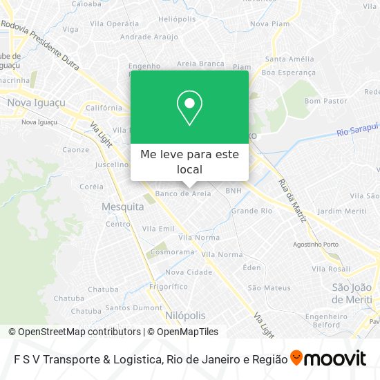 F S V Transporte & Logistica mapa