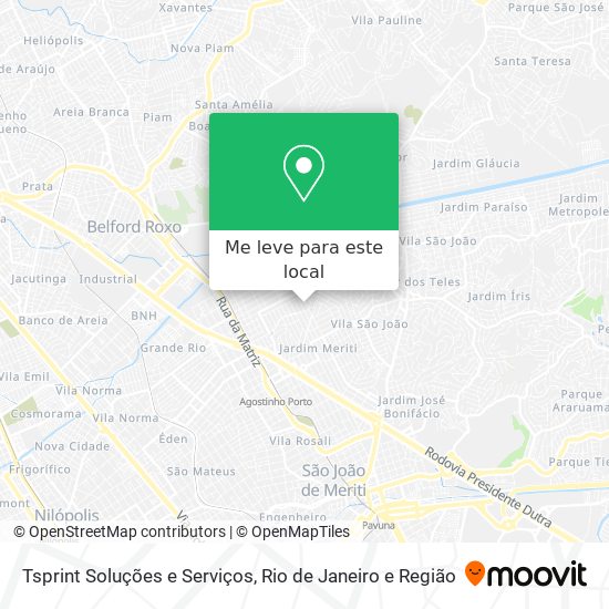 Tsprint Soluções e Serviços mapa