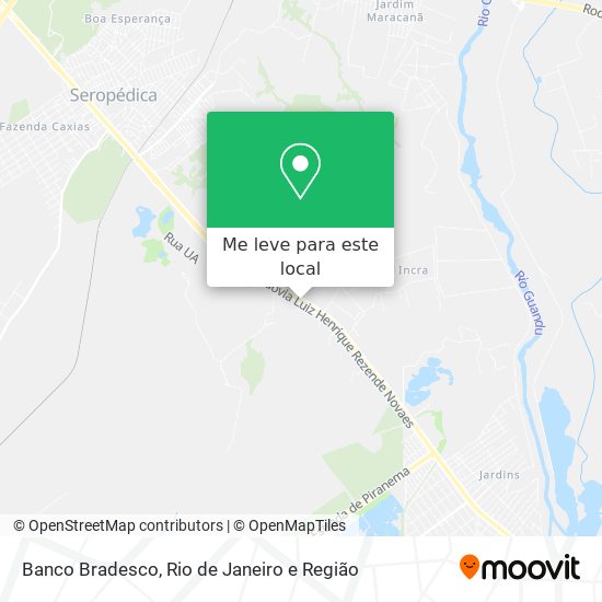 Banco Bradesco mapa