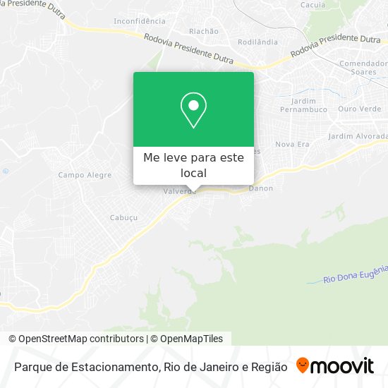 Parque de Estacionamento mapa