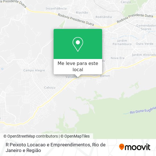 R Peixoto Locacao e Empreendimentos mapa