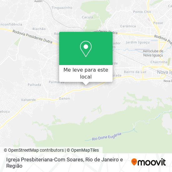 Igreja Presbiteriana-Com Soares mapa