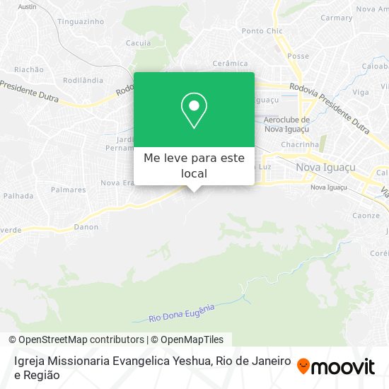 Igreja Missionaria Evangelica Yeshua mapa