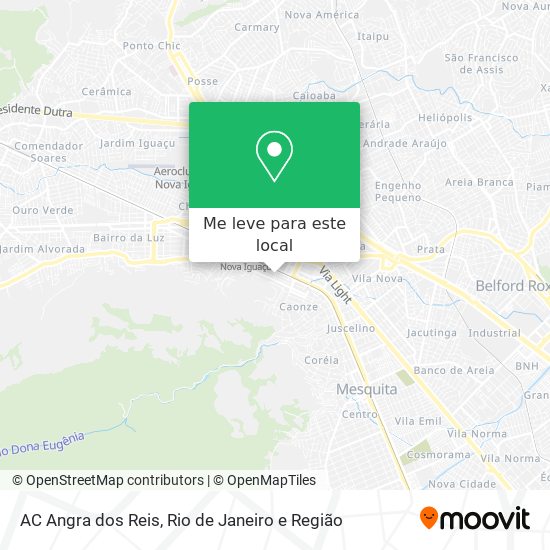 AC Angra dos Reis mapa