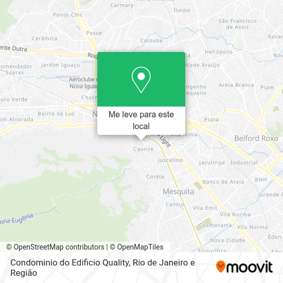 Condominio do Edificio Quality mapa