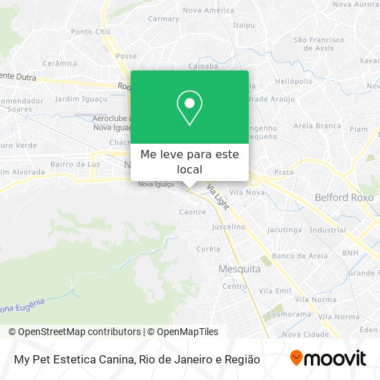 My Pet Estetica Canina mapa