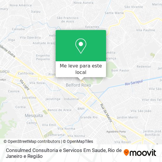Consulmed Consultoria e Servicos Em Saude mapa