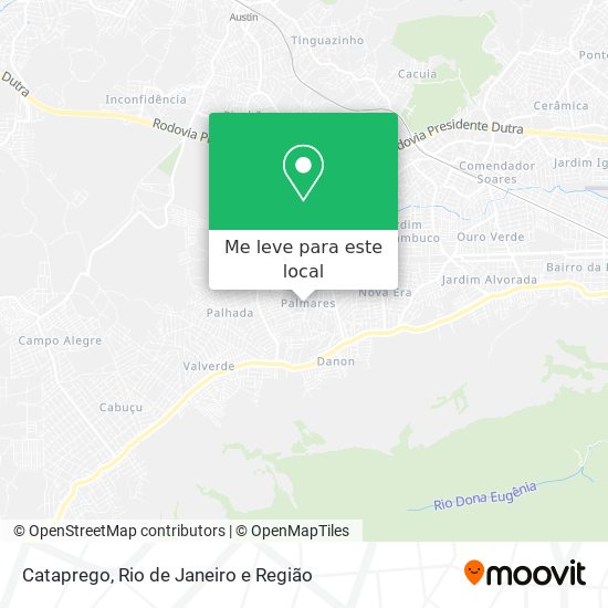Cataprego mapa
