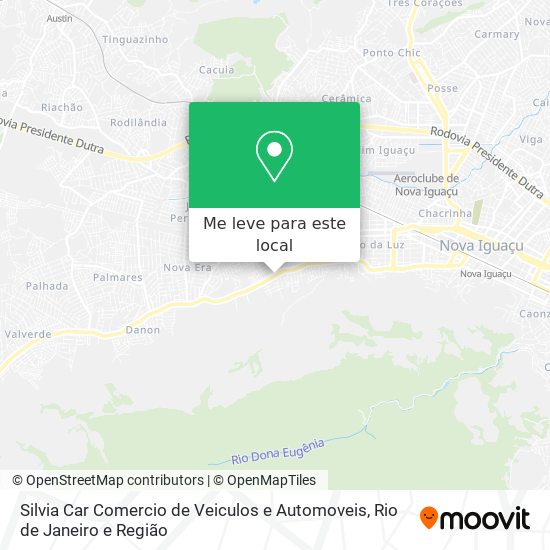 Silvia Car Comercio de Veiculos e Automoveis mapa