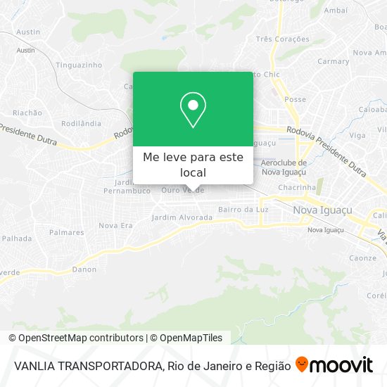 VANLIA TRANSPORTADORA mapa