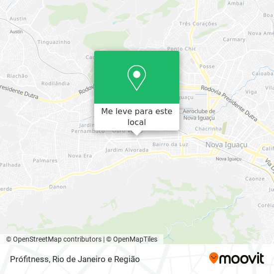 Prófitness mapa