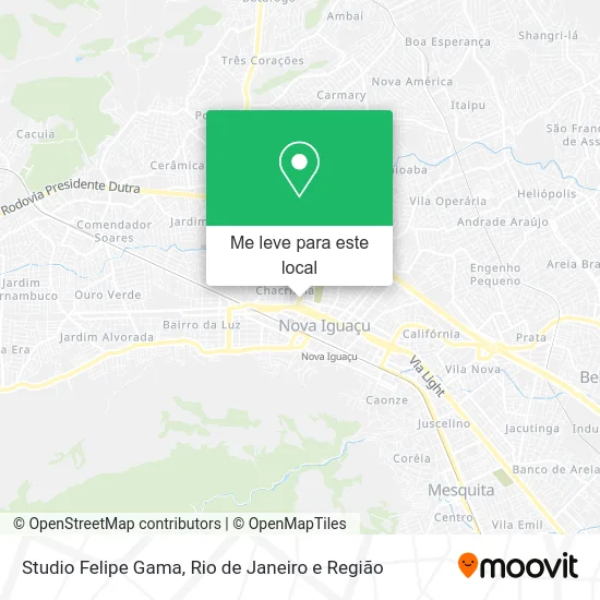 Studio Felipe Gama mapa