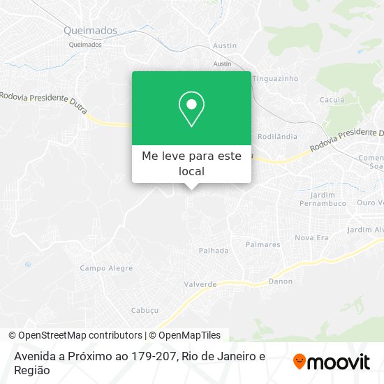 Avenida a Próximo ao 179-207 mapa