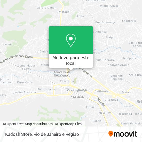 Kadosh Store mapa