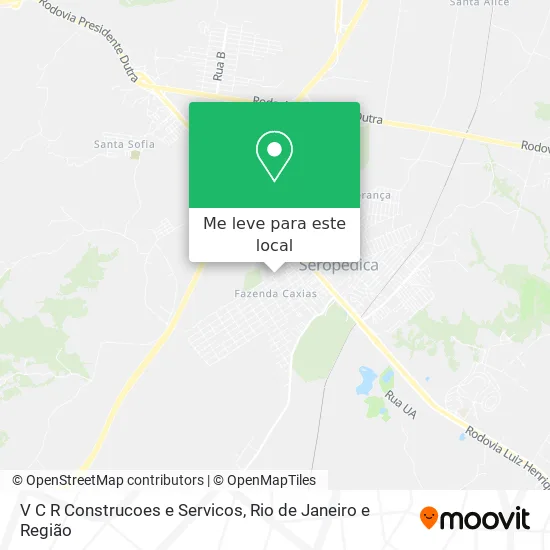 V C R Construcoes e Servicos mapa