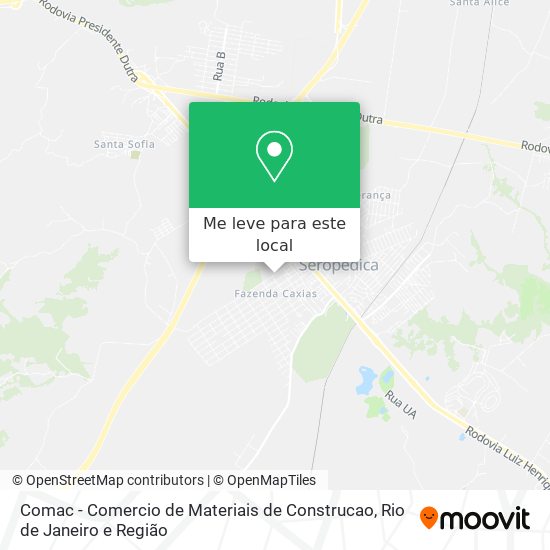 Comac - Comercio de Materiais de Construcao mapa