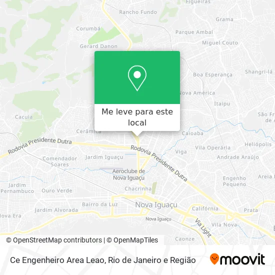 Ce Engenheiro Area Leao mapa