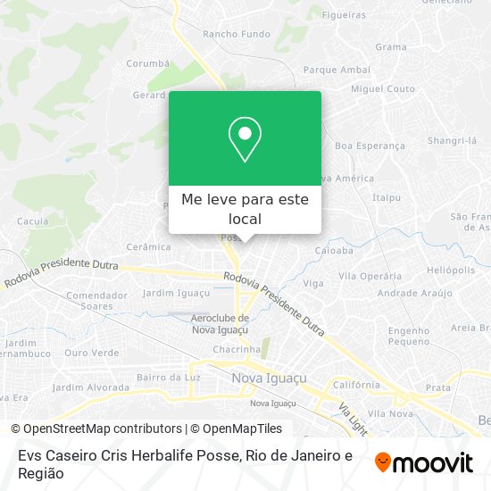 Evs Caseiro Cris Herbalife Posse mapa