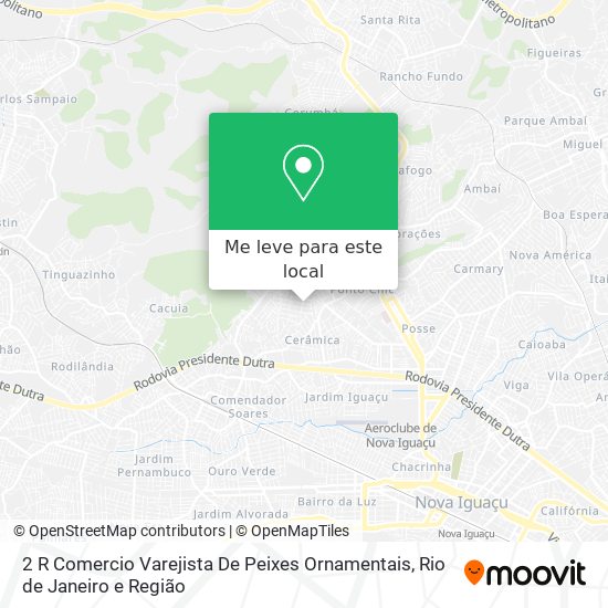 2 R Comercio Varejista De Peixes Ornamentais mapa