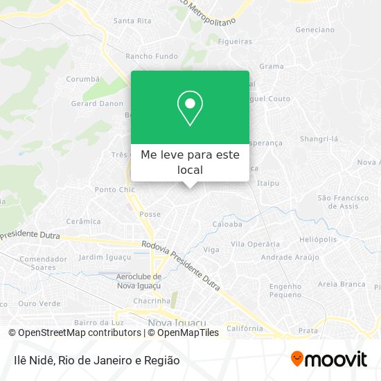 Ilê Nidê mapa