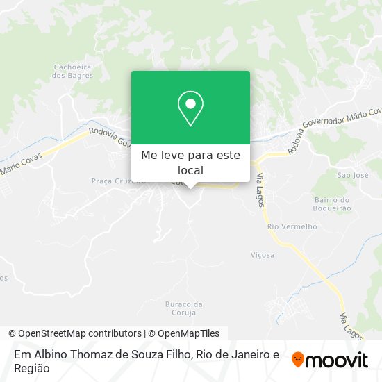 Em Albino Thomaz de Souza Filho mapa