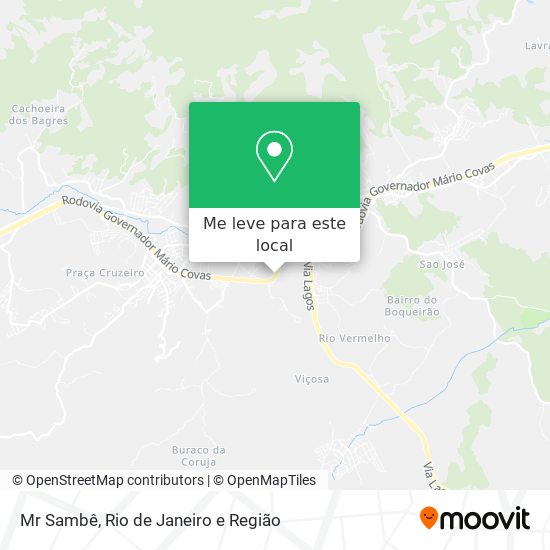 Mr Sambê mapa