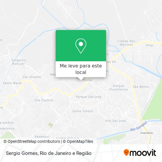 Sergio Gomes mapa