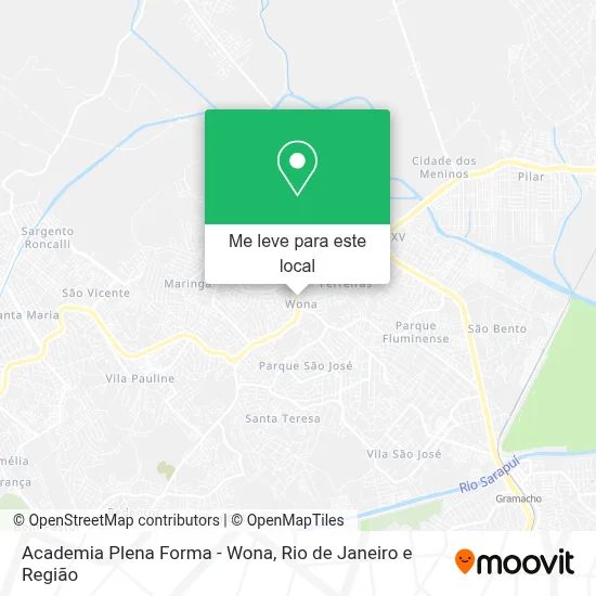 Academia Plena Forma - Wona mapa