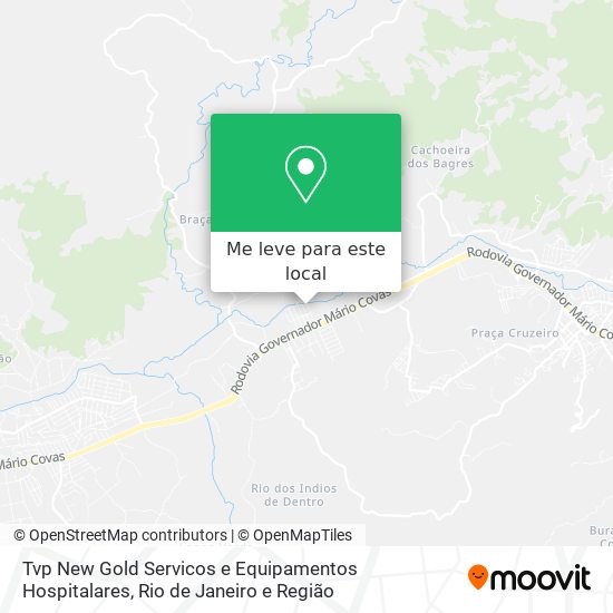 Tvp New Gold Servicos e Equipamentos Hospitalares mapa