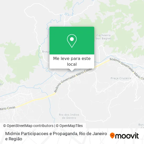 Midmix Participacoes e Propaganda mapa