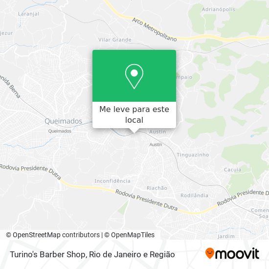 Turino's Barber Shop mapa