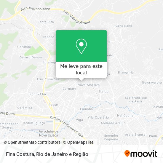 Fina Costura mapa