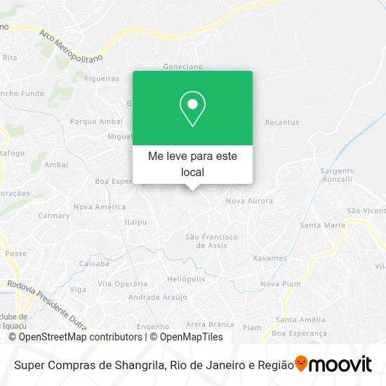 Super Compras de Shangrila mapa