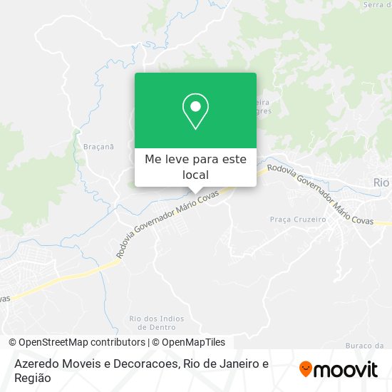 Azeredo Moveis e Decoracoes mapa