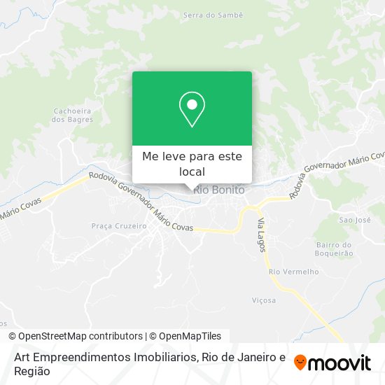 Art Empreendimentos Imobiliarios mapa
