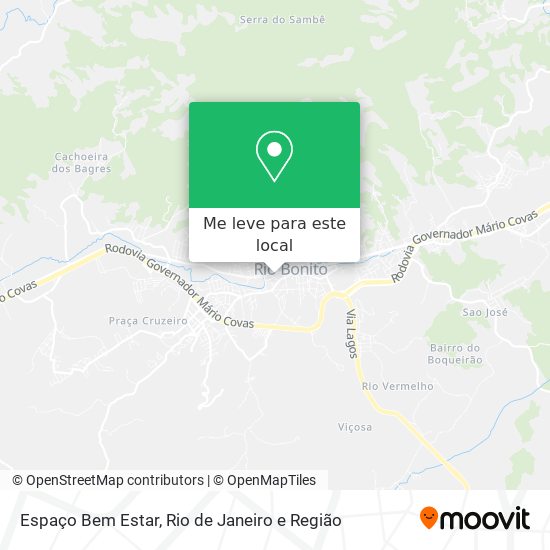 Espaço Bem Estar mapa