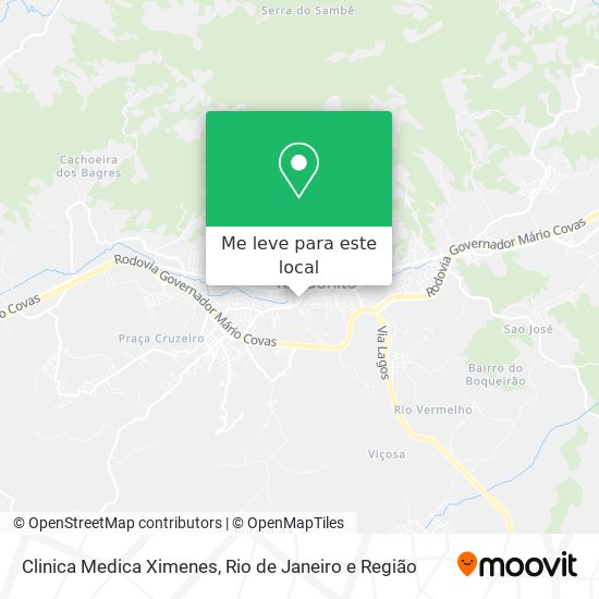 Clinica Medica Ximenes mapa