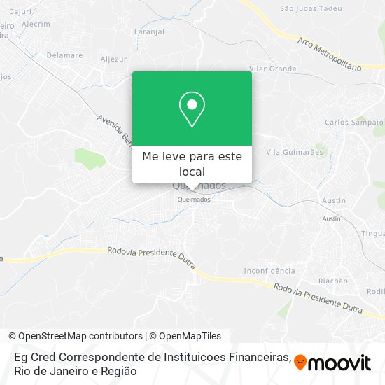 Eg Cred Correspondente de Instituicoes Financeiras mapa