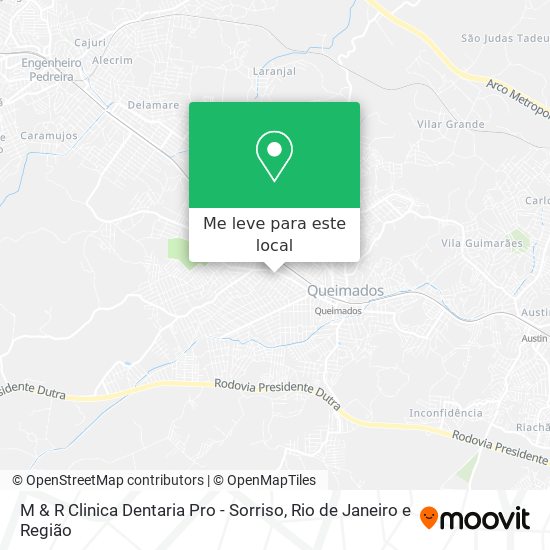 M & R Clinica Dentaria Pro - Sorriso mapa