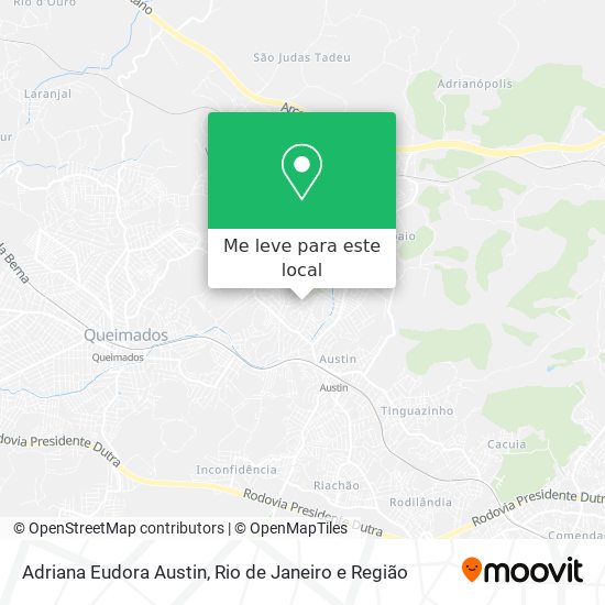 Adriana Eudora Austin mapa